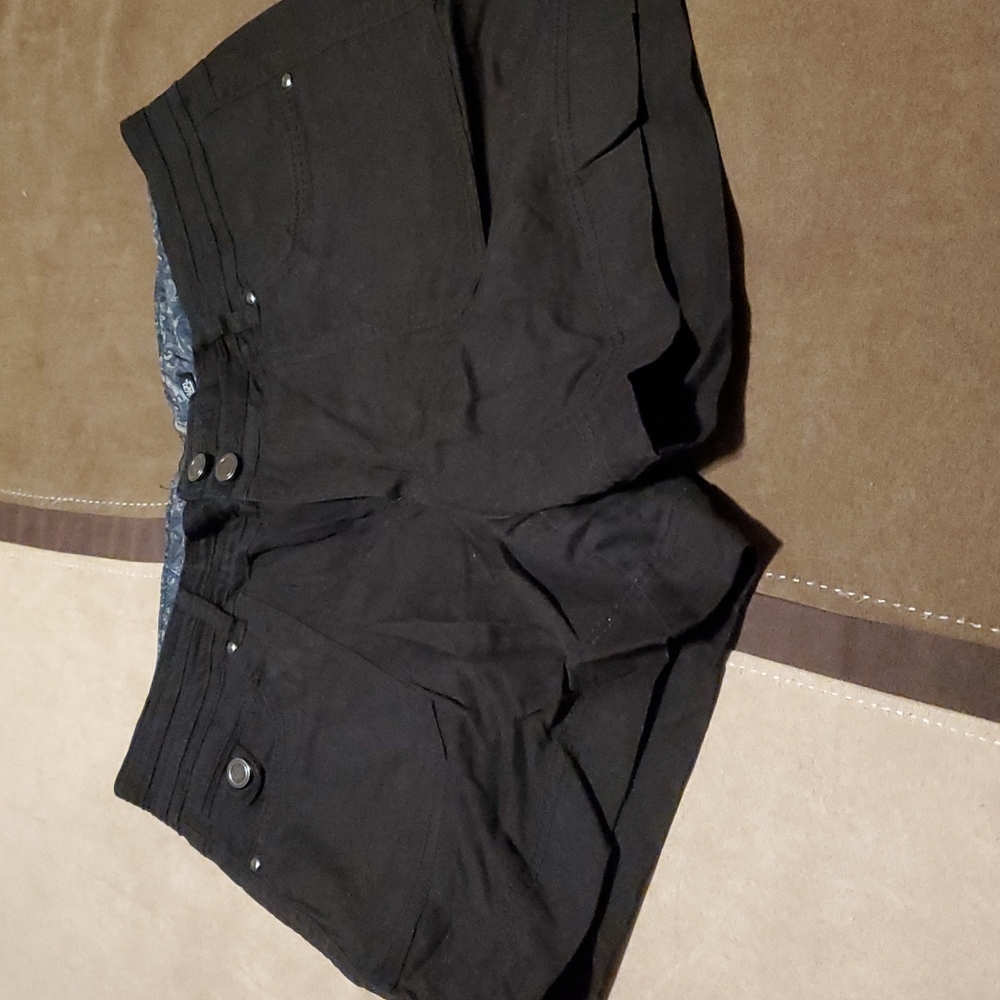 Black shorts